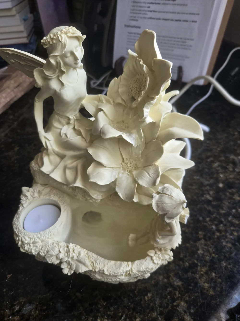 Partylite Ariana Fairy Fountain With Tealight Holder